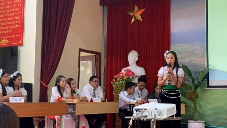 Lễ tổng kết khóa đào tạo tiếng Việt cho lưu học sinh nước CHDCND Lào