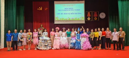 HOẠT ĐỘNG TRẢI NGHIỆM, HƯỚNG NGHIỆP  VỚI CHỦ ĐỀ “BẢO VỆ MÔI TRƯỜNG”