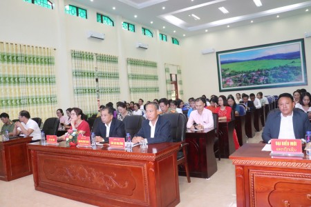 Khai giảng khóa đào tạo tiếng Việt cho lưu học sinh nước CHDCND Lào khóa 19 năm học 2024 – 2025