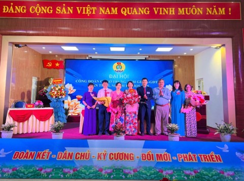 Đại hội công đoàn cơ sở Trung tâm GDNN - GDTX 1 nhiệm kỳ 2025 - 2030