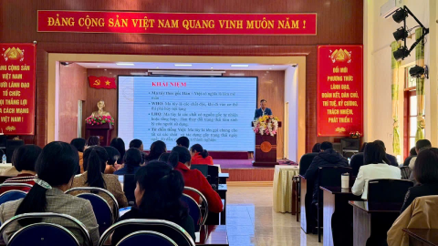 Xây dựng “Lá chắn” phòng, chống ma túy trong Trung tâm GDNN-GDTX 1