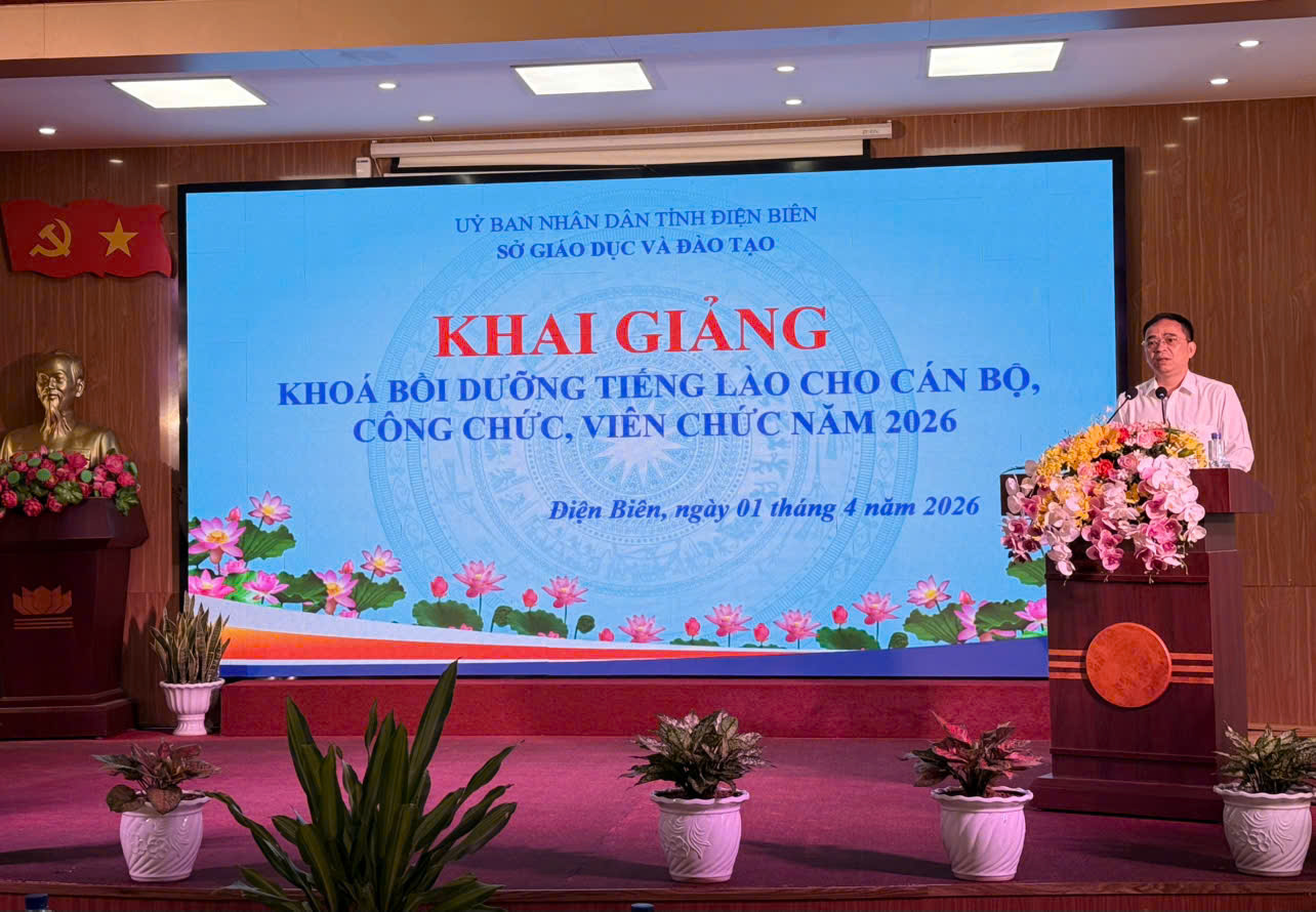 Đồng chí Nguyễn Văn Đoạt phát biểu